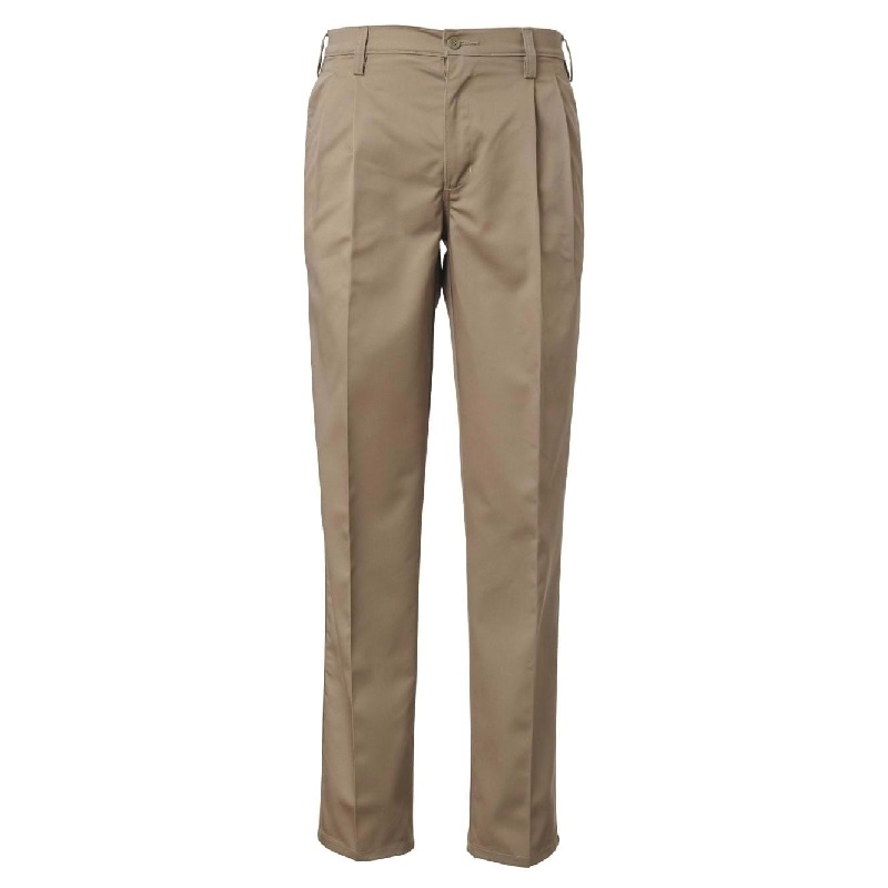 Pants Collection : Mens Poly/Cotton Eastwood 2 Pleat Chino